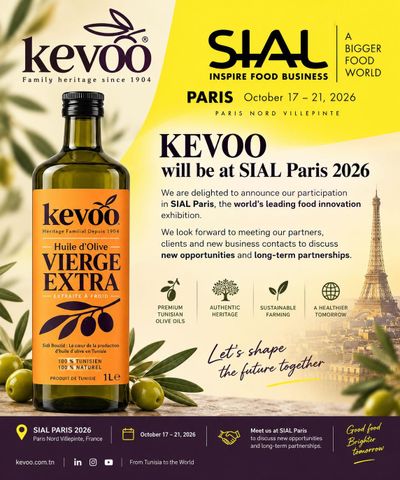 SIAL Paris event from Khelifi Extra Virgin Olive Oil (KEVOO)