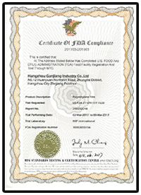 Our certificate certificate from Canjoy Future Technology Industry (Hangzhou) Co., Ltd