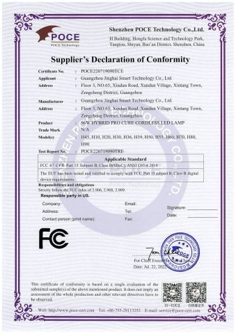 Certificate certificate from Ningbo Sundy Imp & Exp Co., Ltd.