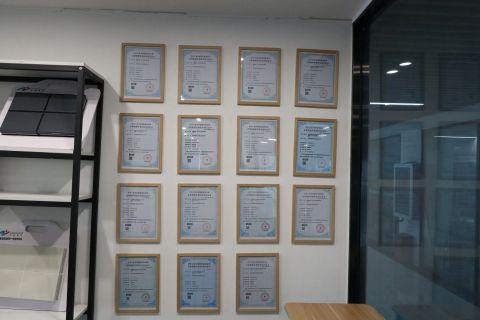 Certificate display certificate from Zhejiang Zhongchao Composite New Materials Co., Ltd.