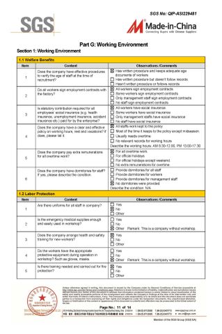 SGS certificate-11 certificate from Shiyan Yilianda Industry And Trade Co., Ltd.