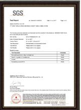 certificate certificate from Anhui Bochen Eco Co.