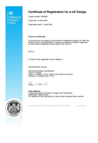 UK certificate from Shenzhen Esaker Technology Co., Ltd.