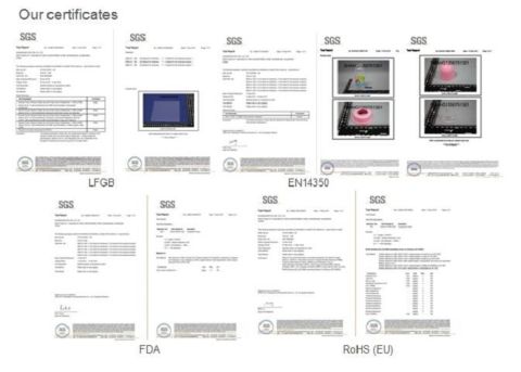 Material Certificate certificate from Kingsun Baby Products Co., Ltd.