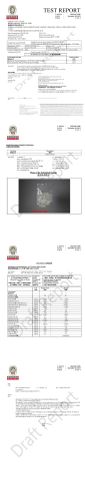 TEST REQUEST FORM for ANALYTICAL TEST certificate of Deqing Huayu Pen Company – certificate photo, supplier certificates section