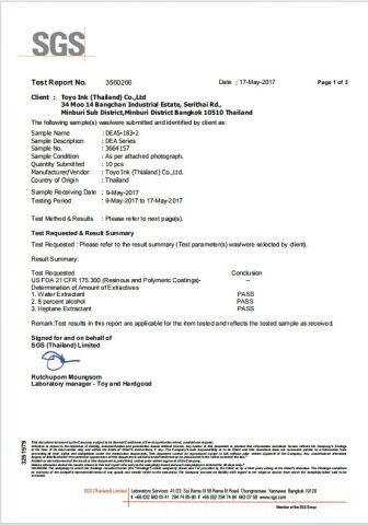Aluminum Bottle SGS certificate from FOSHAN BRILLIANT IMPORT & EXPORT CO., LTD
