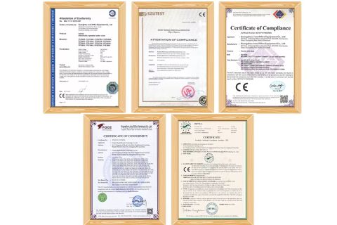 Our Certificates certificate from Guangzhou Chenghui Office Equipment Co., Ltd.