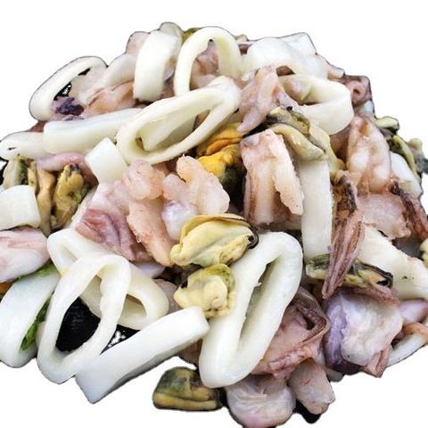 supply frozen mixed seafood mix supplier with shrimp mussel meat squid ...