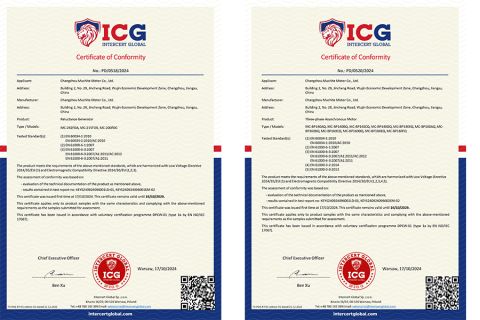 Certificate of Conformity certificate from Chang zhou TeChase International Trading Co., Ltd