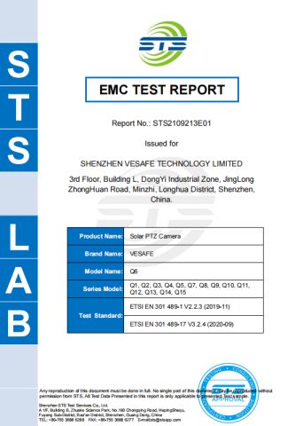 Certification certificate from Zhangzhou Weiweite Trading Co., Ltd.