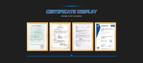 Certificate certificate from Xinbaisheng Technology Co., Ltd