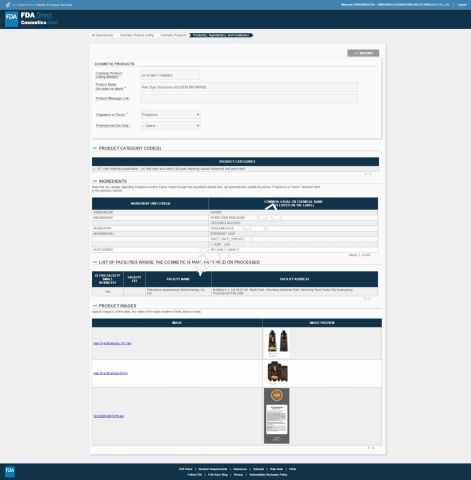 FDA certificate from Guangzhou Kysiea Technology Co., Ltd.