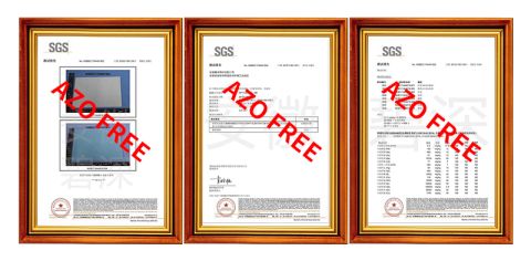 AZO free certificate from Beijing Ulike Technology Co., Ltd.