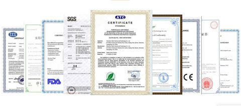 Certificates certificate from Wonder Rubber & Plastic Co., Ltd.