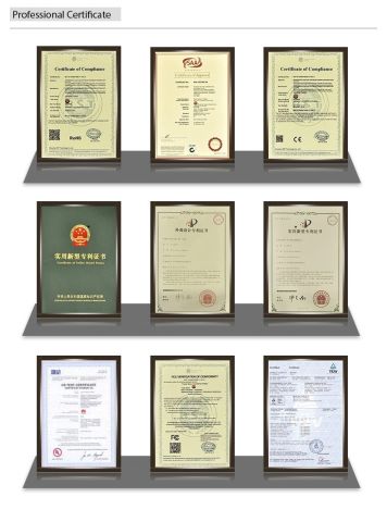 Certification certificate from Shenzhen Poolux Lighting Co., Ltd
