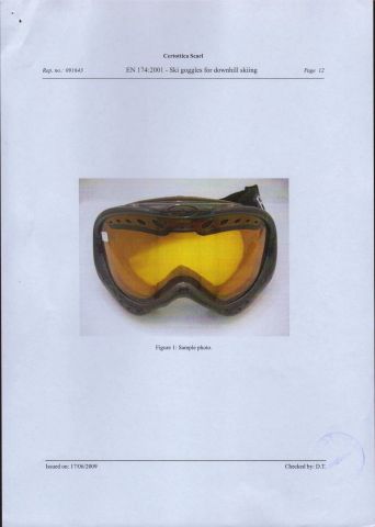 CE certificate from Shenzhen Gloffie Outdoor Products Co., Ltd