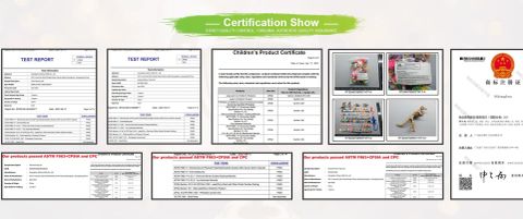 certificate 1 certificate from Guangzhou Dikina Crafts Co., Ltd