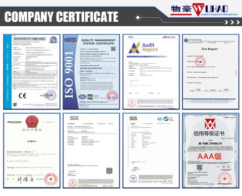 certificates certificate from Xiamen Wuhao Industry &Trade Co., Ltd.