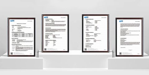 Inspection report certificate from Foshan Jialang Automotive Supplies Co., Ltd