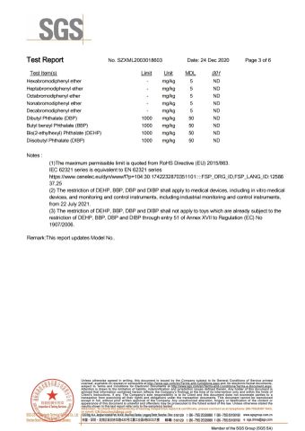 YUSI SGS RoHS report----Coated part_03 certificate from Dongguan Yusi Automation Technology Co., Ltd.