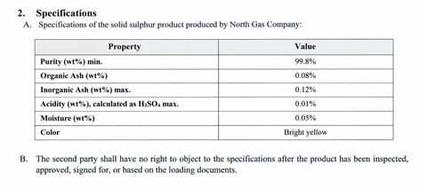 SOMO certificate from Grand Standard Trading