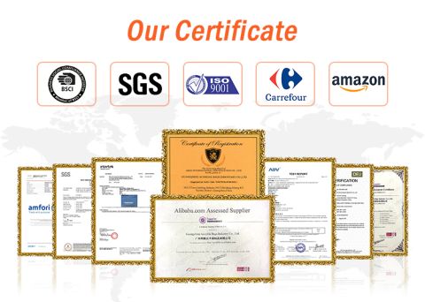 Certificate certificate from Guangdong Acoolda Bags Technology Co., Limited