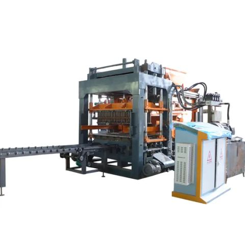 Qt10-15 High-Performance Full Automatic Concrete Block Making Machine ...