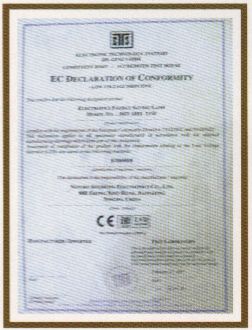 EMC Certificate certificate from Ningbo Cheers Water Pump Co., Ltd.