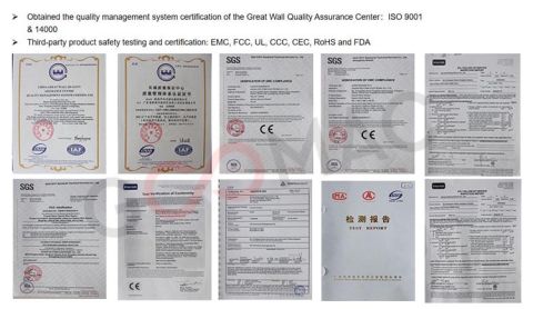 Certificates certificate of Shenzhen GooMac Technology Co., Ltd. – certificate photo, supplier certificates section