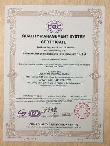 ISO9001 certificate of Wenzhou Simple leather Co., Ltd. – certificate photo, supplier certificates section