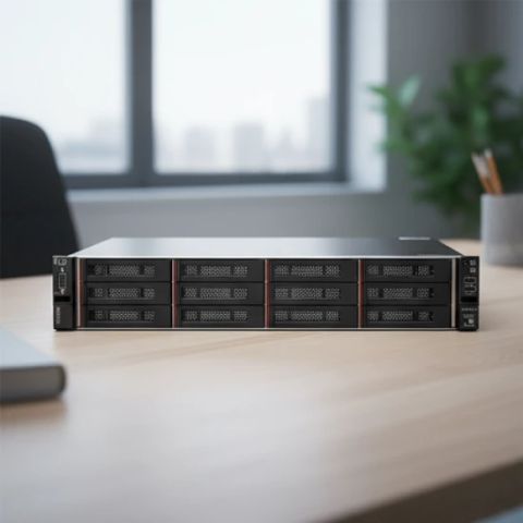 Server Rack Form Facture Original 2u Rack Server Storage RAM Nas Sr650V2 Server Max. CPUs 2 Form ...