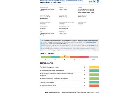 BSCI certificate of Hangzhou Jiuzhong Technology Co., Ltd. – certificate photo, supplier certificates section