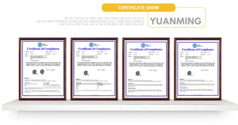certificate of compliance certificate from Ningbo Yinzhou Yuanming Hardware Co., Ltd.