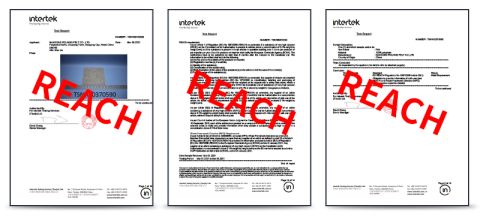 REACH certificate from Beijing Ulike Technology Co., Ltd.