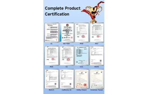 Complete ProductCertification certificate of Shenzhen Dongshengda Weiye Technology Co., Ltd. – certificate photo, supplier certificates section