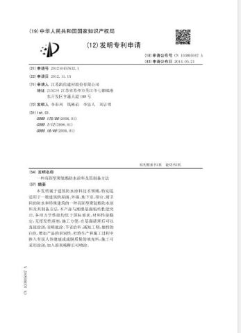 MPU certificate from Jiangsu Canlon Building Materials Co., Ltd.