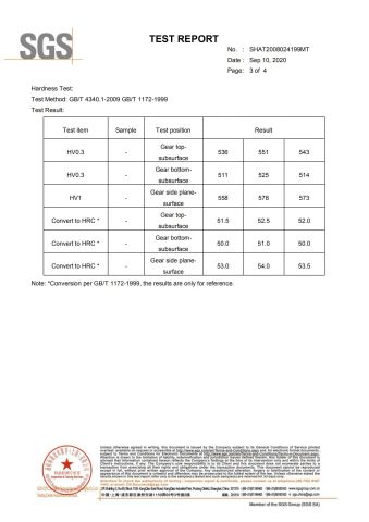 SGS TEST REPORT certificate from Changzhou Kadi International Trade Co., Ltd.
