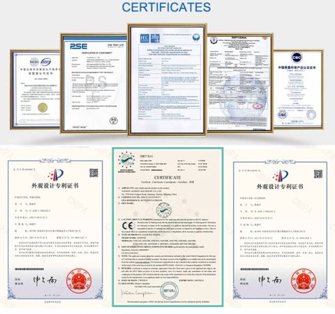 certificate certificate from HENAN XINGSHENGDA MACHINERY TECHNOLOGY CO., LTD.