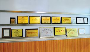 Jiangsu Dongfang Corporation Honours certificate from Jiangsu Dongfang Hydraulic Co., Ltd.