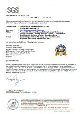 SGS certificate certificate from Nanjing Shinewave Technology Co., Ltd.