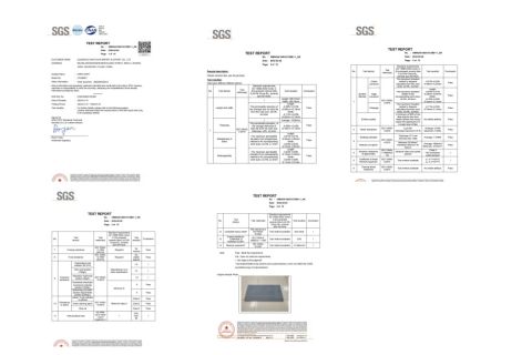 2cm porcelain outdoor tiles test certificate of QUANZHOU SHIYIYUAN IMPORT & EXPORT CO., LTD. – certificate photo, supplier certificates section
