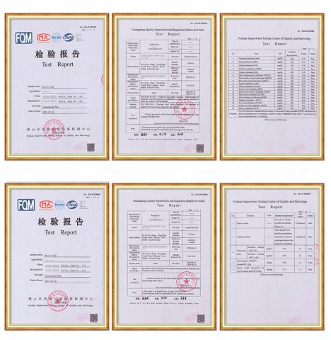 Test Reports certificate from Wuhan Newray Packaging Solutions Co., Ltd.