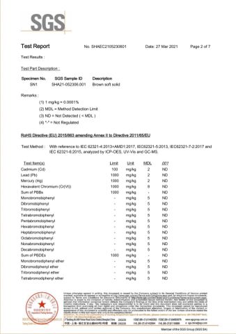cork roll certificate from Xiamen Folover Import &Export Co., Ltd.
