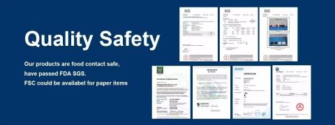 Food Safe Packaging certificate from Guangxi Progreen Packaging Co., Ltd.