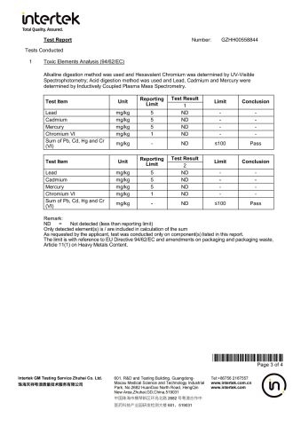 Our certificates certificate from Pingxiang Yoken Import & Export Trading Co., Ltd.
