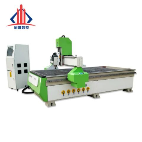 1325 Wood CNC Router with Vacuum Table Dust Collector Servo Motor DSP ...