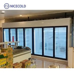 Commercial Display Cold Room Combining Product Display and Storage from ...