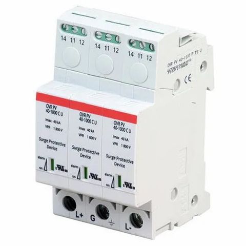 DC Power Surge Protective Device Voltage Rating 12VDC- 1000VDC Maximum ...