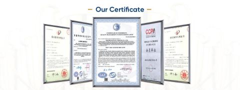 Certificate certificate from Shandong Haiyu Industry Group Co., Ltd.