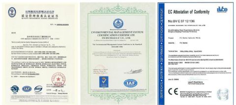 Certificate certificate of Shijiazhuang Baile Electromechanical Equipment Co., Ltd. – certificate photo, supplier certificates section